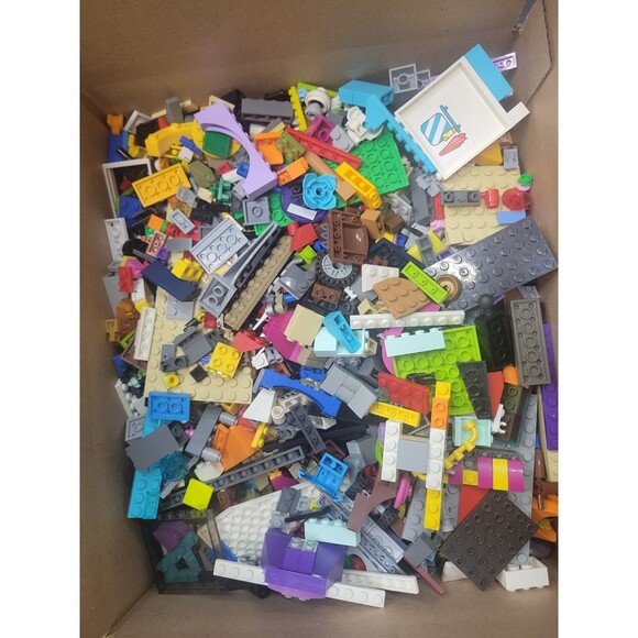 LEGO 10 Pounds Bulk Lot Assorted Mixed Parts Lot #1 - Picture 1 of 2